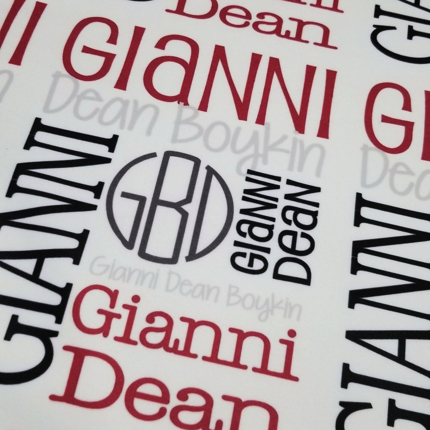 Personalized Baby Name Blanket - Classic Design - The Luke