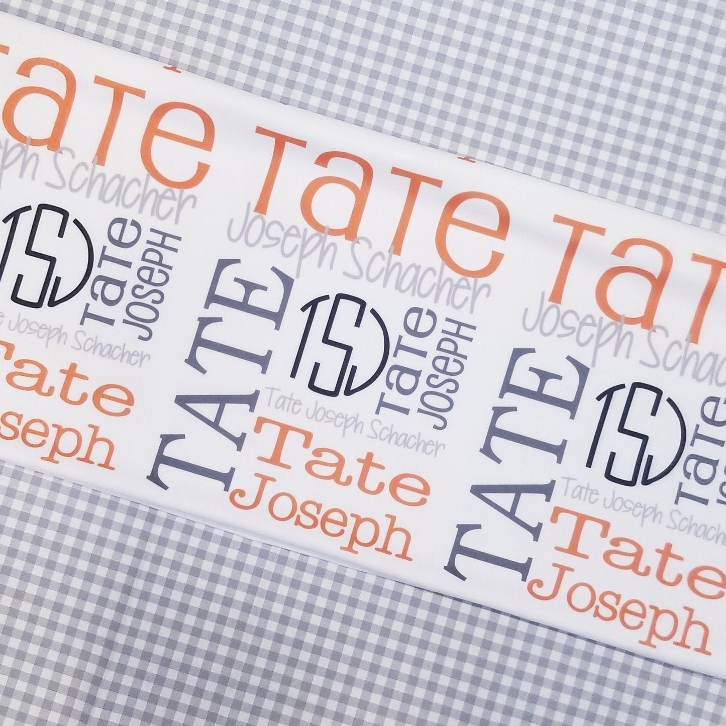 Personalized Baby Name Blanket - Classic Design - The Tate