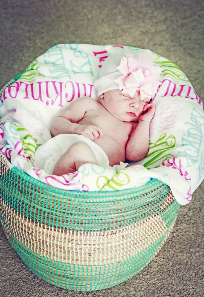 Personalized Baby Name Blanket - Classic Design - The McKinley